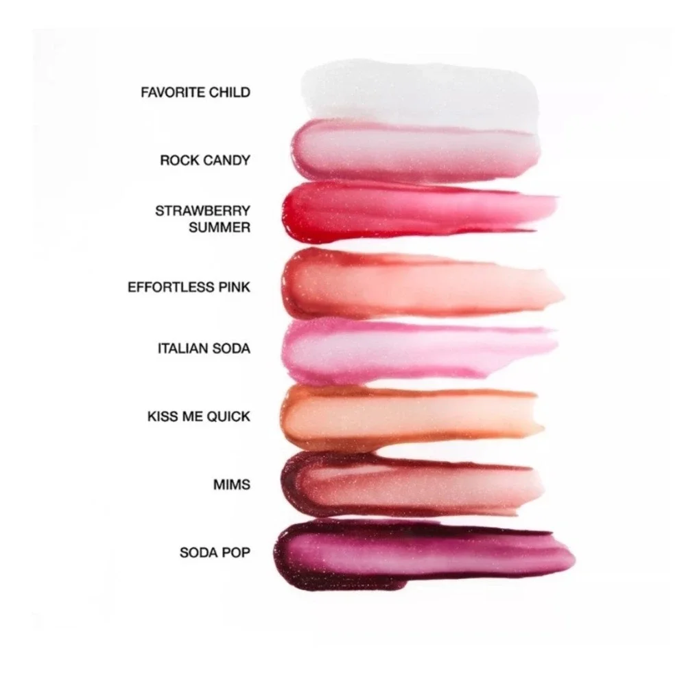 Dibs Go To Glossy Lip Balm Mims Warm Mauve Shimmer Lip Gloss Brand New